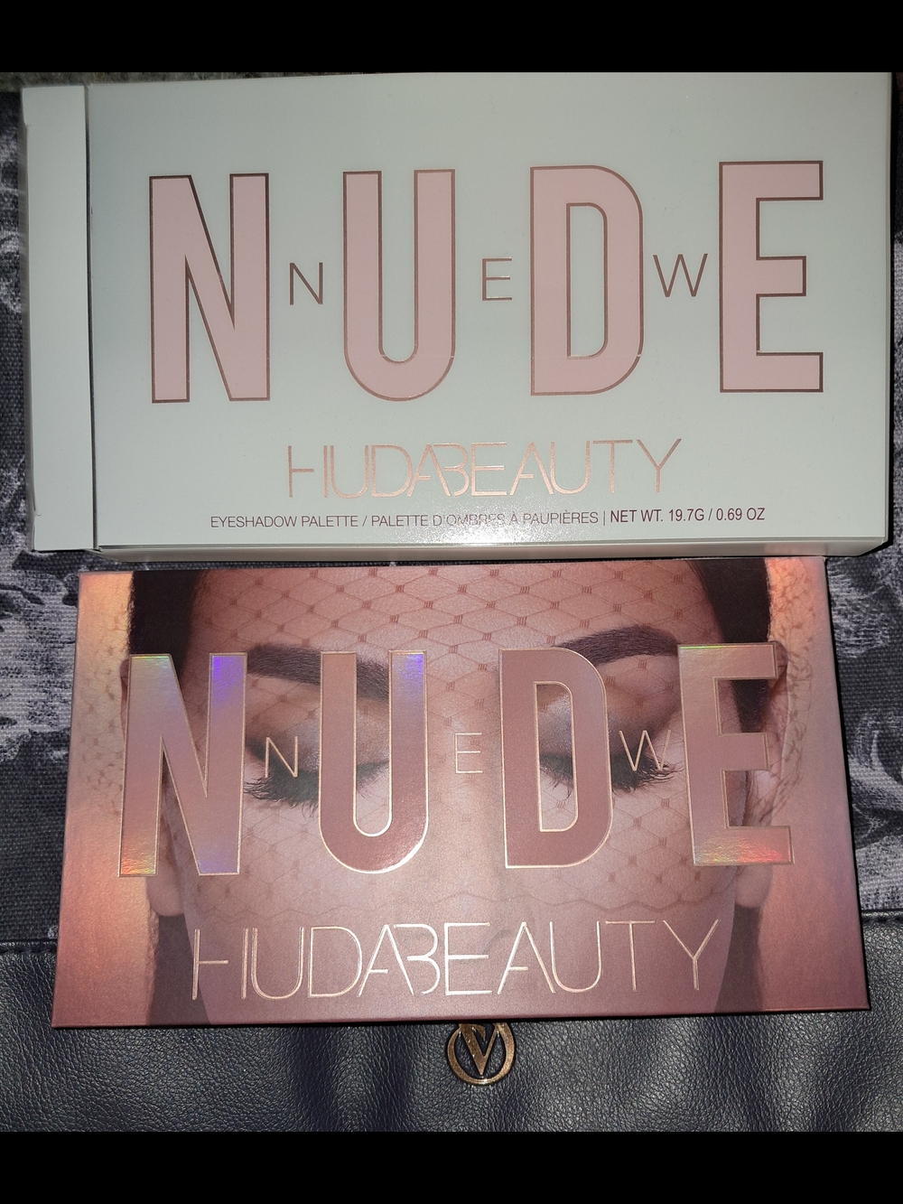 HUDA BEAUTY Nude Eyeshadow Palette - Rose, Pink, Brown
